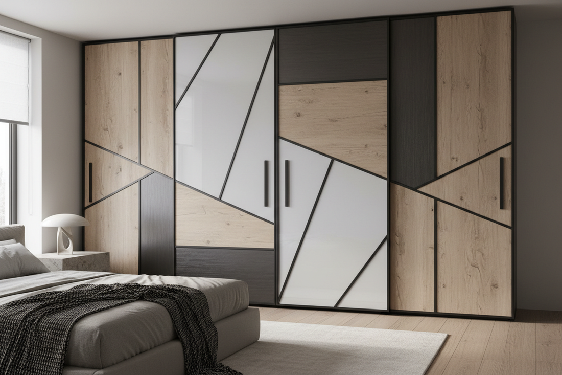 Modern Wardrobe Inspiration: Unique Sliding Door Designs for Bedrooms