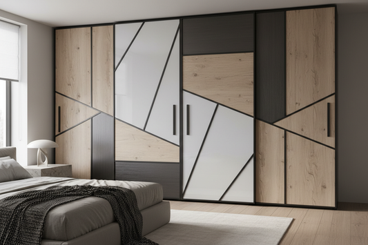 Modern Wardrobe Inspiration: Unique Sliding Door Designs for Bedrooms