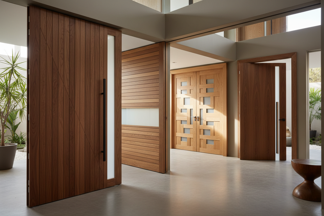 Modern Wooden Doors That Make a Statement: Design Inspirations