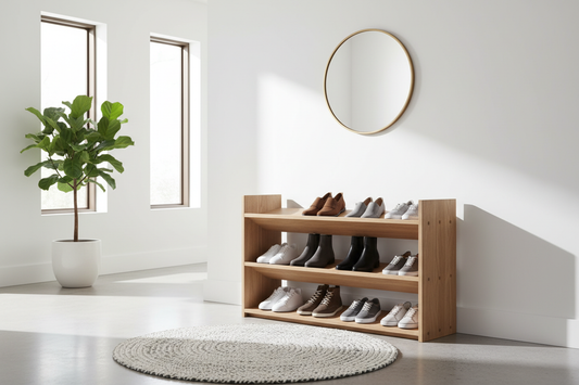 Modern Wooden Shoe Rack Ideas For A Neat And Elegant Home