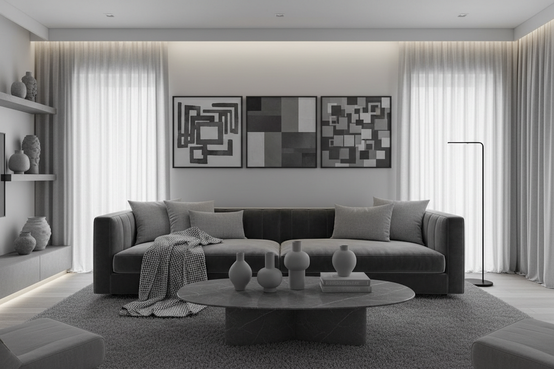 Monochrome Makeover: How to Elevate Your Home with Shades and Tones