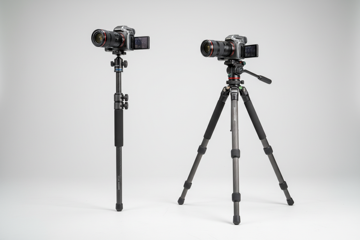 Monopod vs Tripod: The Battle for Your Best Photography Tool in 2025