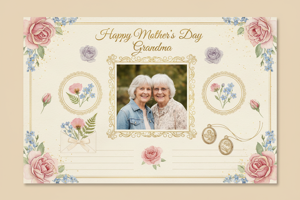 Mother Day Cards for Grandma: Photos, Messages, and Keepsakes
