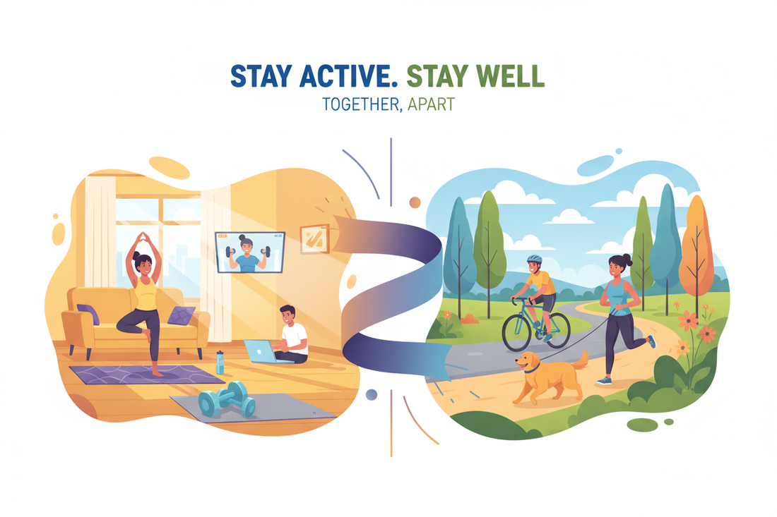 Moving Through the Pandemic: Tips for Staying Active Indoors and Outdoors