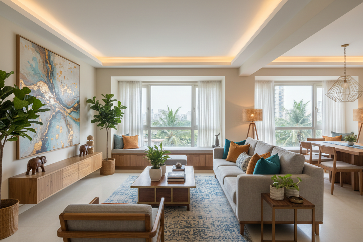 Mumbai Home Tour: Mukesh Shah Family’s Functional 3 BHK Design Ideas