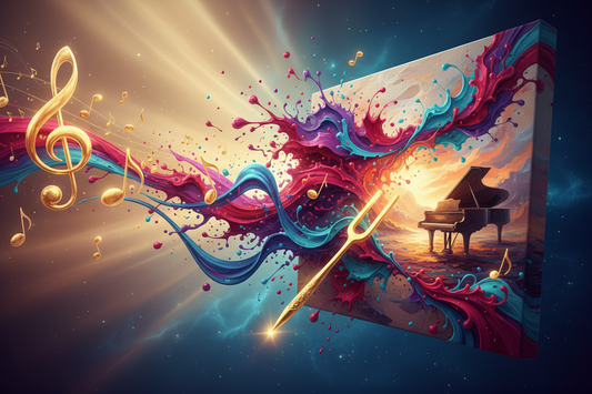 Music on Canvas Art: A Harmonious Blend