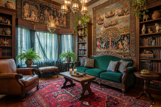 Mythic Interiors: Transform Your Space with Enchanting Folkloric Flair