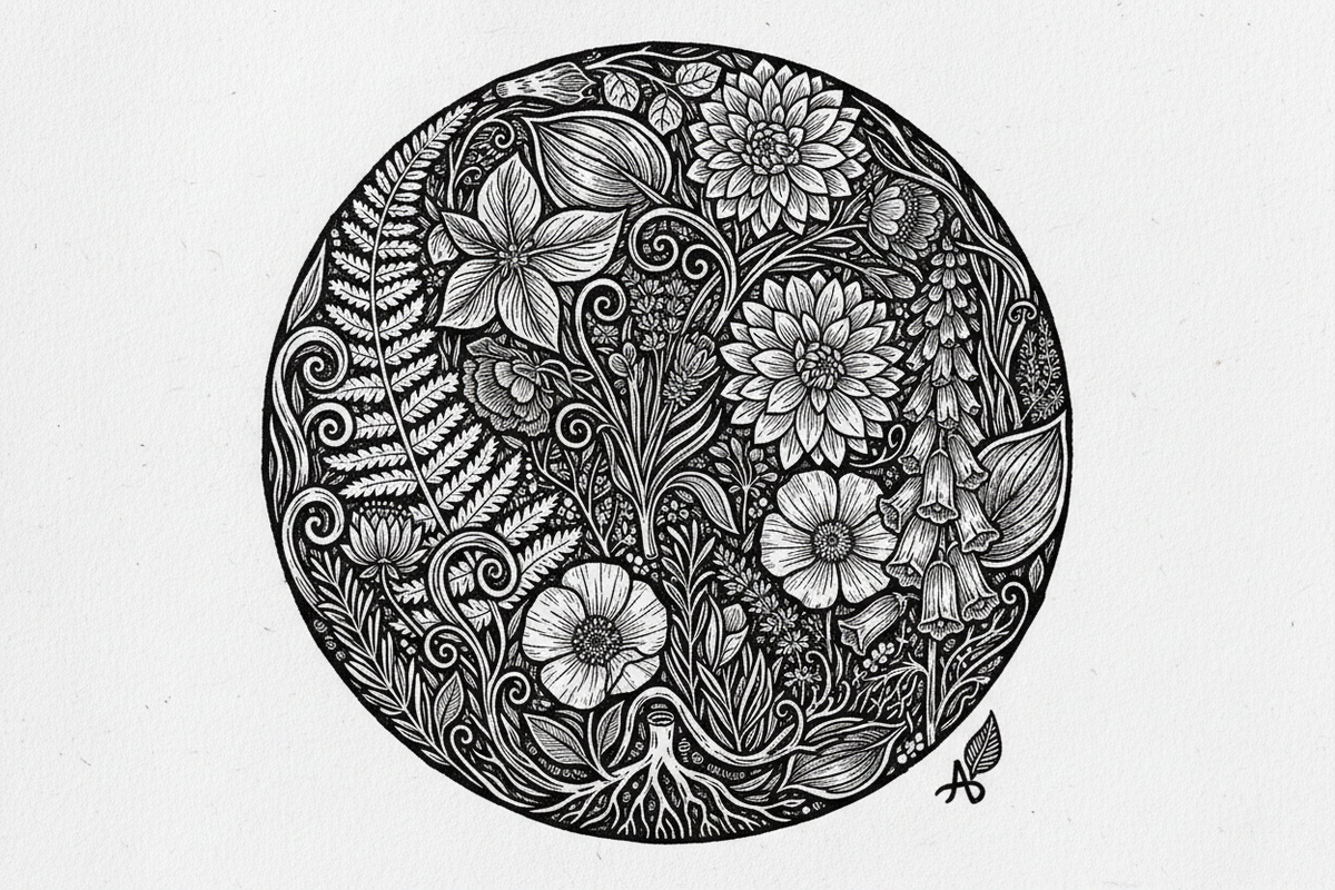 Nature in Relief: Rachael Louise Hibbs Botanical Linocut Prints
