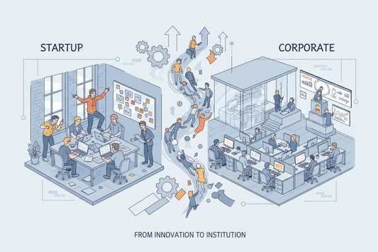 Navigating People Transitions: From Startup Hustle to Corporate Structure