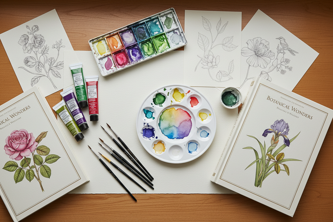New Billy Showell Tools for Artists: Brushes, Paints, and Books to Inspire Your Creations