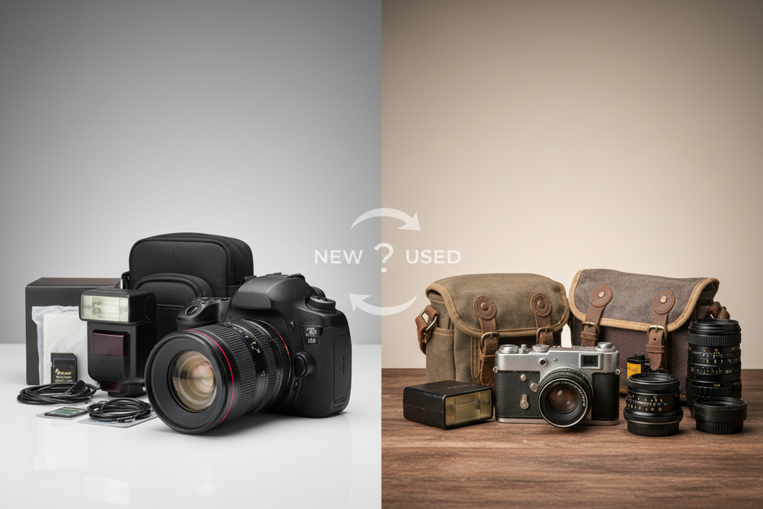 New or Used Camera Gear: Making the Right Choice for Your Photography