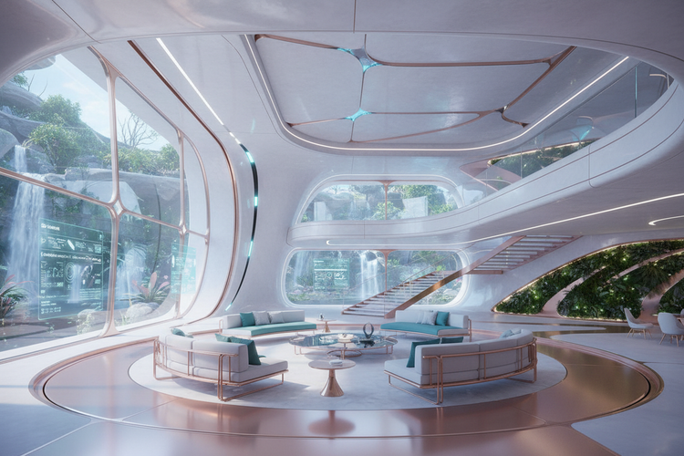 Next-Gen Home Interiors: Stylish and Futuristic Design Inspiration ...