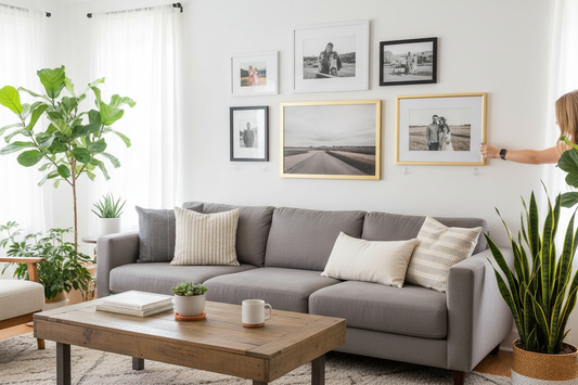 No-Nail Picture Hanging Solutions for Every Home