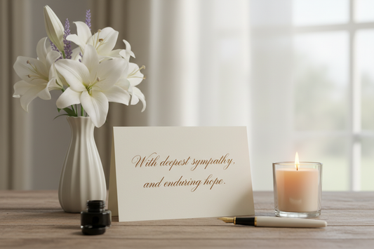 Offering Comfort: Writing Messages of Sympathy and Hope