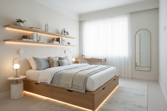 Optimizing Small Master Bedrooms: Six Practical and Stylish Design Solutions