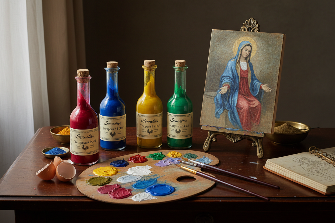 Painting with Legacy: Exploring the Enduring Magic of Sennelier Egg Tempera