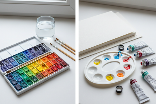 Pans or Tubes: Unveiling the Best Watercolor Choice for Artists