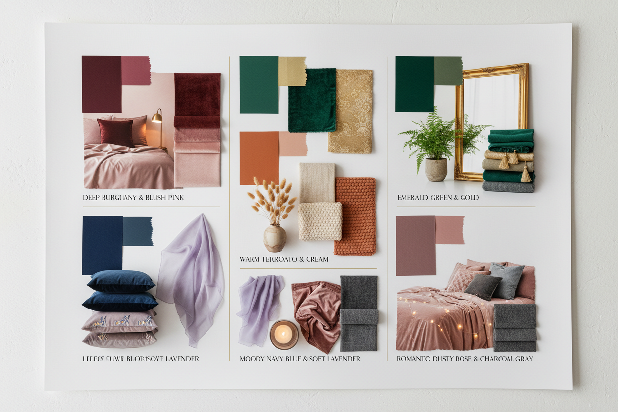 Passionate Sanctuary Hues: Enchanting Color Palettes for Intimate Slee ...
