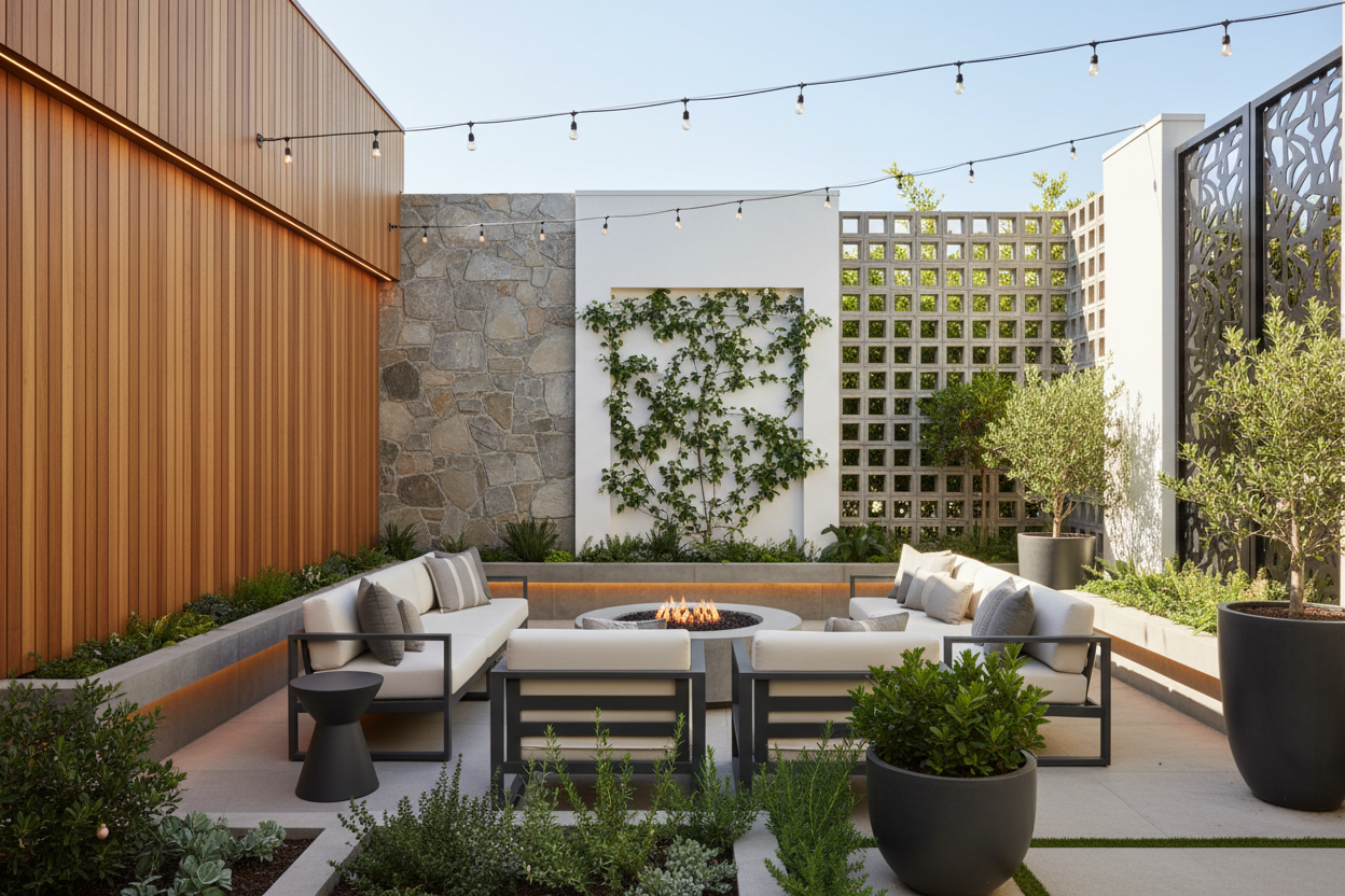Patio Wall Ideas: Modern Looks for Your Outdoor Oasis – Wallpics