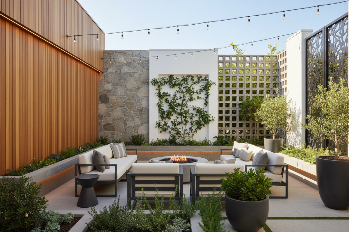 Patio Wall Ideas: Modern Looks for Your Outdoor Oasis
