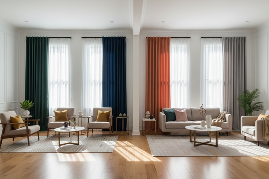 Perfect Curtain Colors That Transform White Walls Into Stunning Spaces