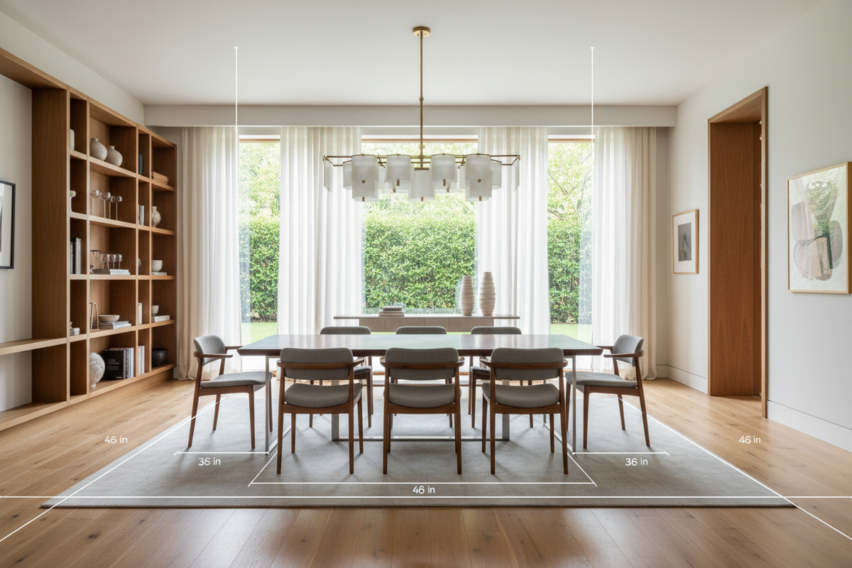 Perfect Dining Spaces: How to Choose the Right Room Dimensions