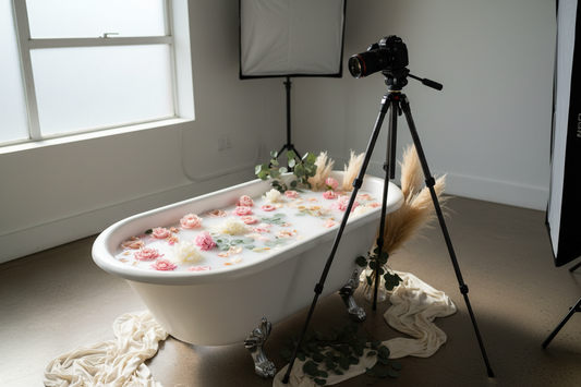 Perfecting the Craft of Milk Bath Photography