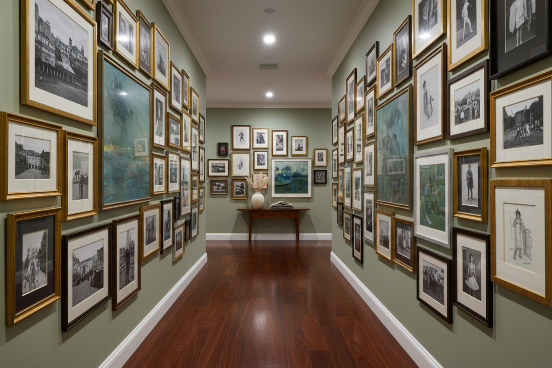 Personal Galleries: Turning Hallways into Exhibit Spaces