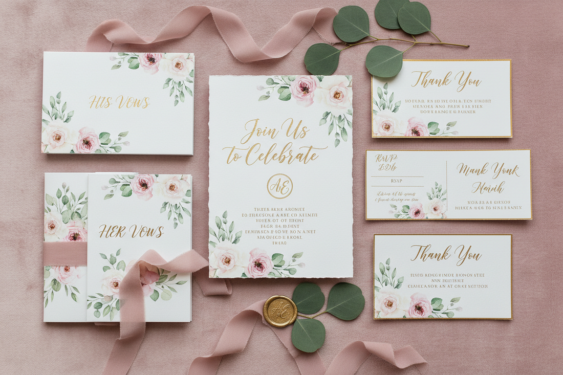 Personalize Your Wedding: From Invitations to Keepsakes Say "I Do" to These Personalized Wedding Invites