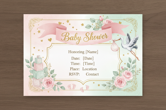 Personalized Baby Shower Invitations to Celebrate Your Little One