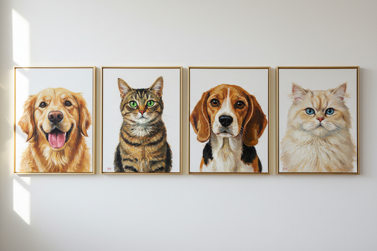 Pet Personality on Canvas: Capturing the Essence of Your Animal Companions