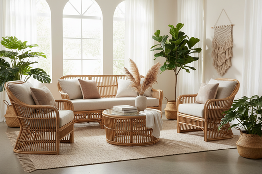 Rattan and Cane Furniture: Expert Tips for Styling, Care, and Longevity