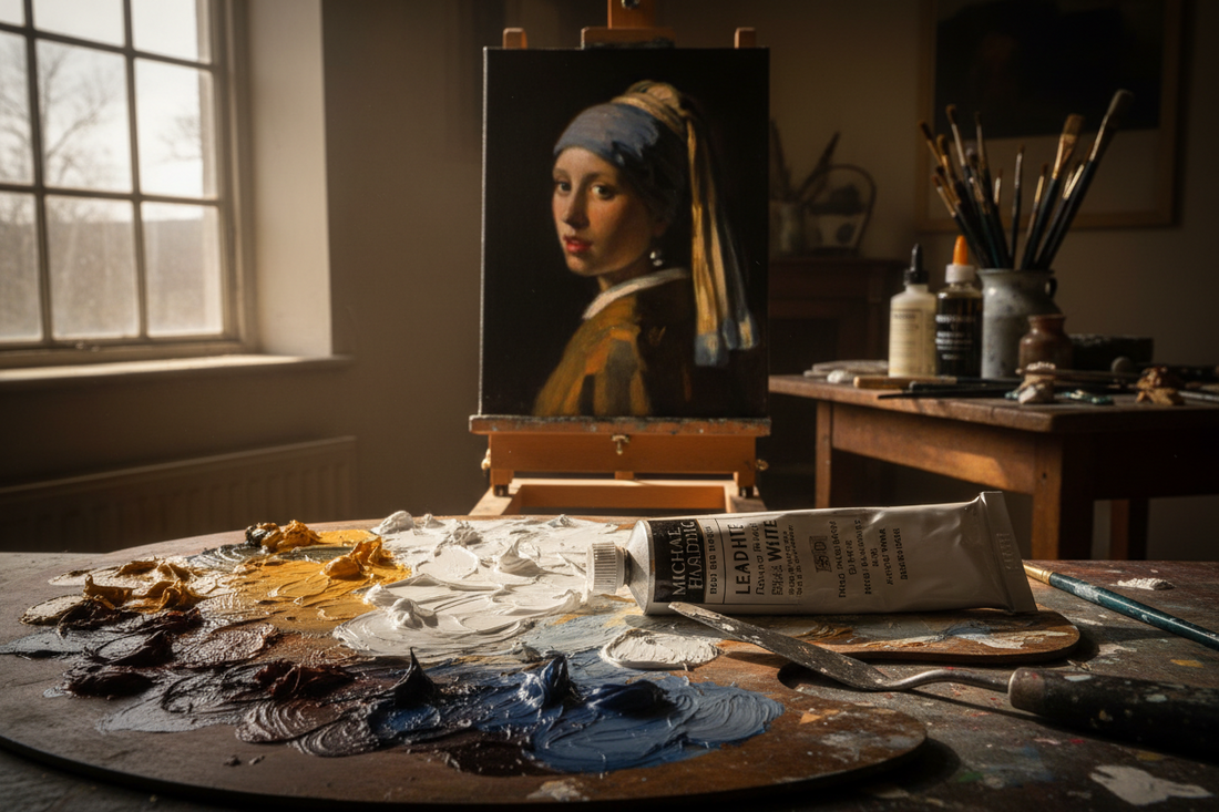 Recreating Classic Art with Michael Harding Lead White: The Paint of the Old Masters