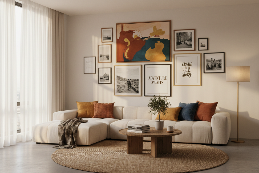 Redefine Your Living Room with Meaningful Wall Art