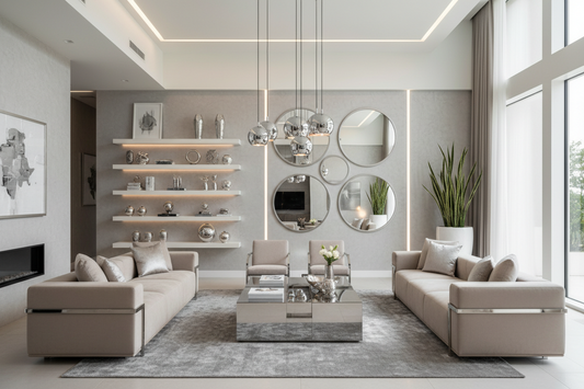 Redefining Elegance: How Silver is Transforming Modern Interior Styling in 2025