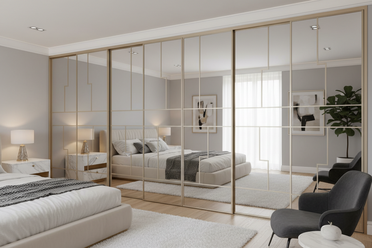 Reflections of Style: 8 Gorgeous Sliding Wardrobes with Mirror Designs