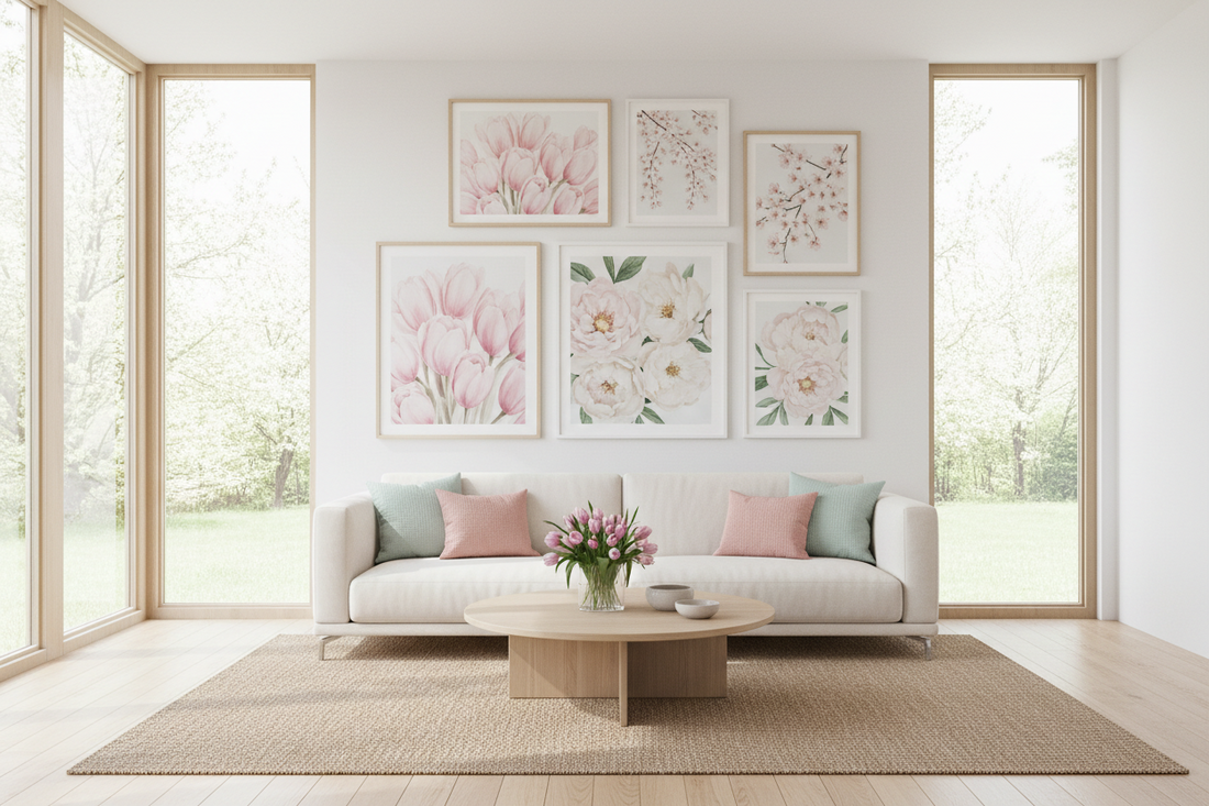Refresh Your Space for Spring with Custom Wall Art