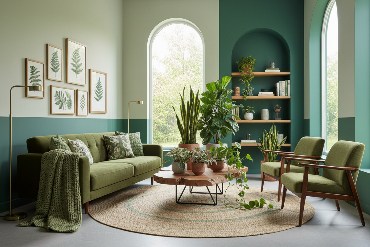 Refresh Your Space: Inspiring Green Room Ideas for a Serene Home