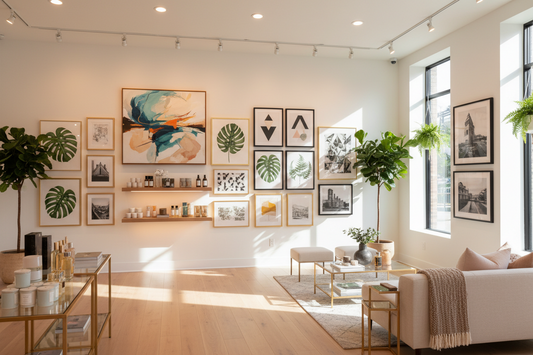 Retail Radiance: Revamp Your Shop with Creative Wall Art