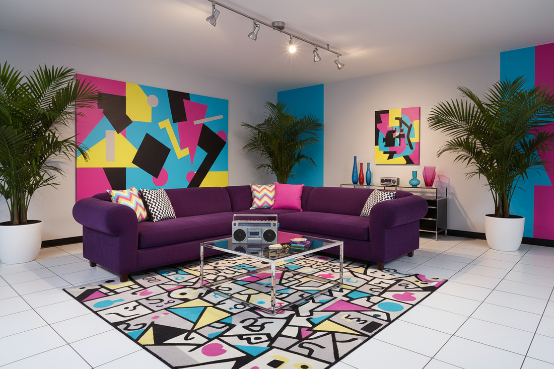 Retro Revival: '80s-Inspired Interiors Are Back in Style