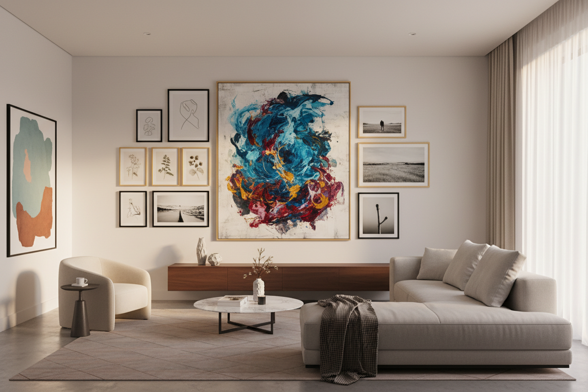 Revamping Your Living Room with Stunning Wall Art
