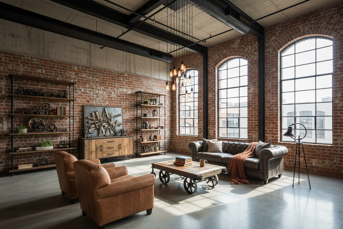 Revolutionary Industrial-Themed Home Interior Design Concepts and Implementation Strategies