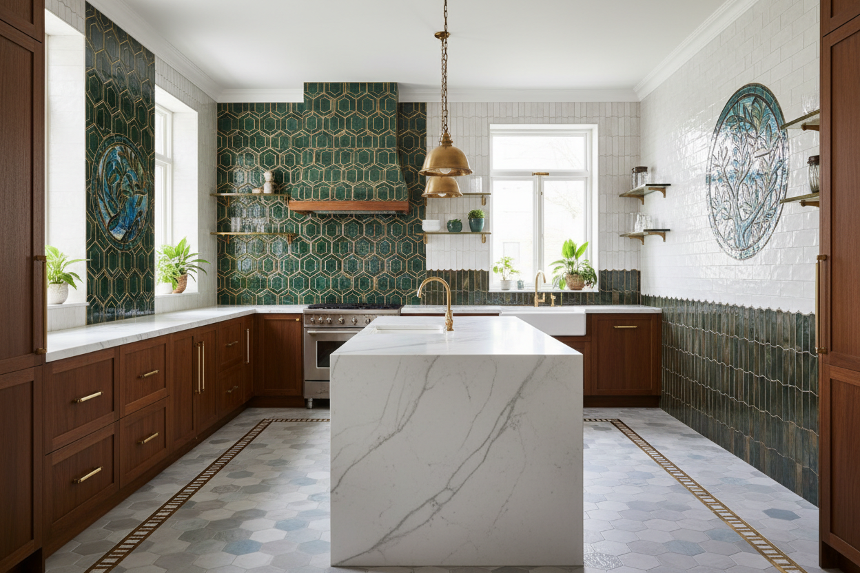 Revolutionary Kitchen Tile Concepts That Transform Your Culinary Haven ...