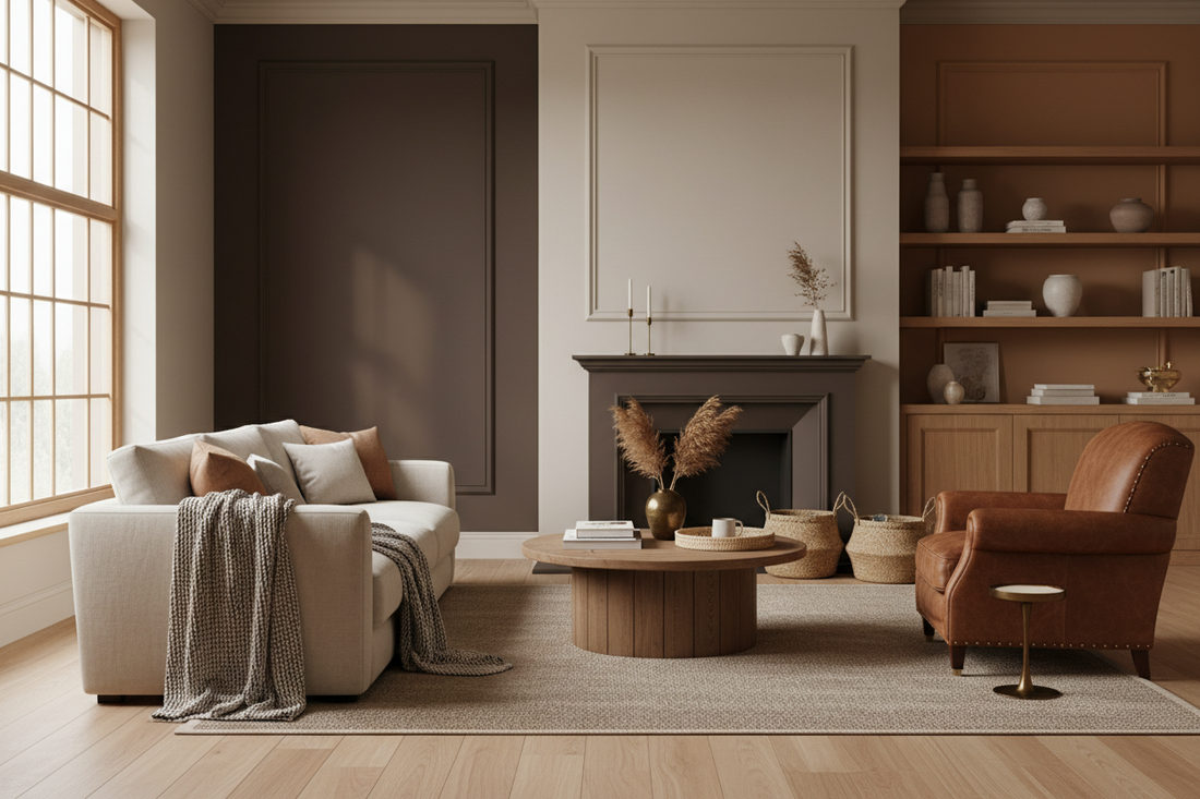 Rich, Warm, and Timeless: Brown Paint Shades for Your Home