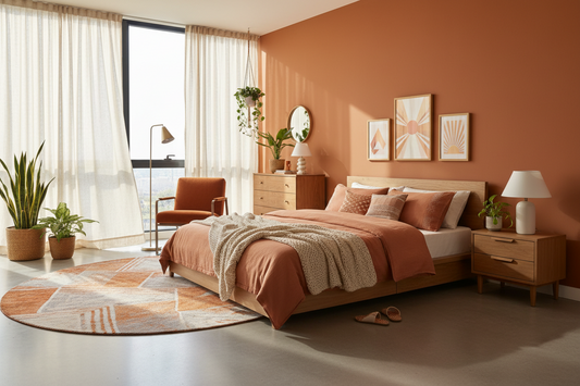 Rise and Shine: Embracing the Orange Bedroom Revival of 2025