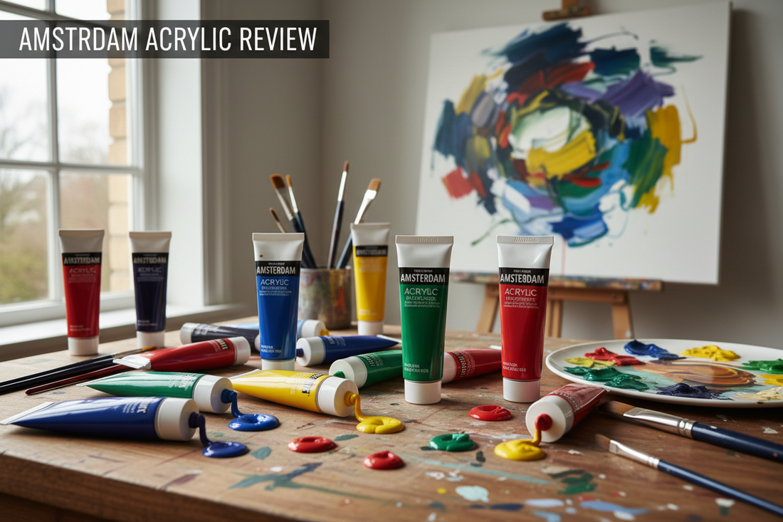 Robert Dutton’s Review of Amsterdam Acrylics: Elevating Your Artistic Freedom