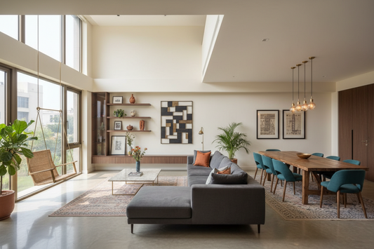 Rohan Jaju’s Contemporary 3BHK Home Tour in Kalyan