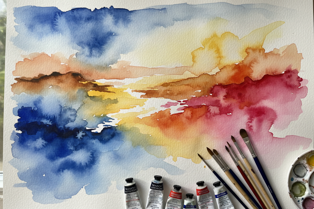 Roman Szmal Aquarius Watercolours: A Journey into Colour and Emotion