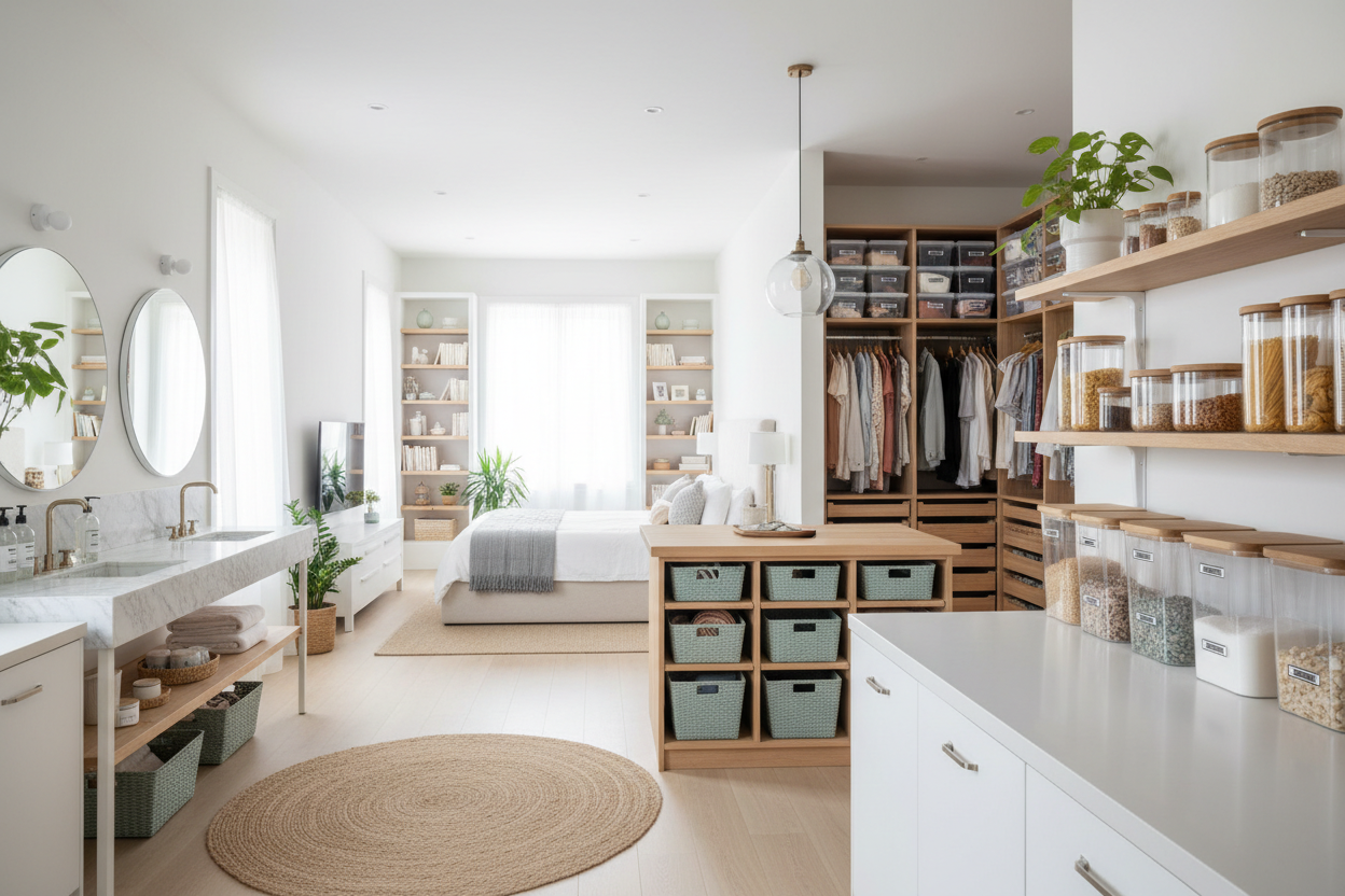 Room-by-Room Home Organization Ideas for a Clutter-Free Life