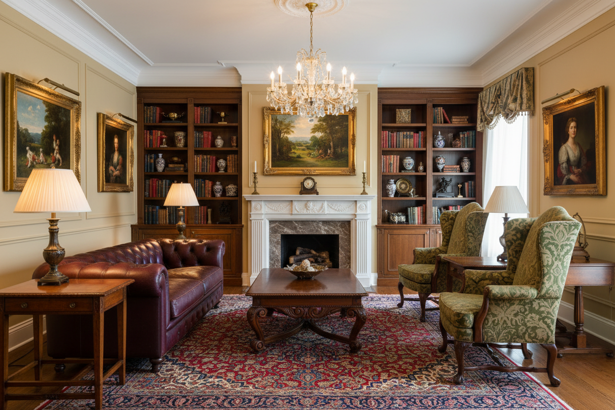 Roots of Tradition—Philosophy and Framework of Traditional Living Room Design
